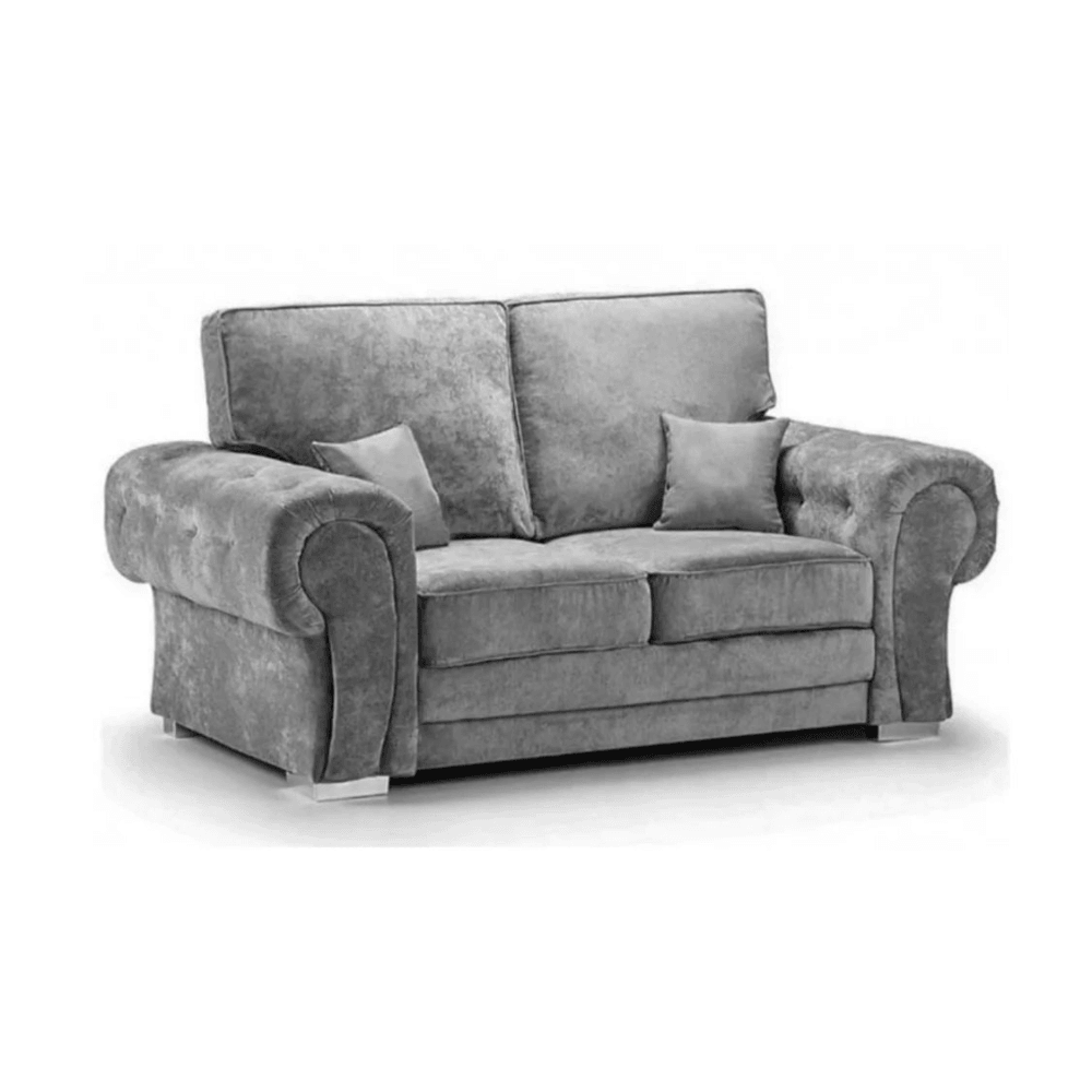 Verona Grey Fabric Sofa