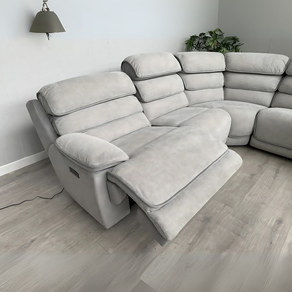 Lakelyn Modular Power Recliner Corner Sofa UK