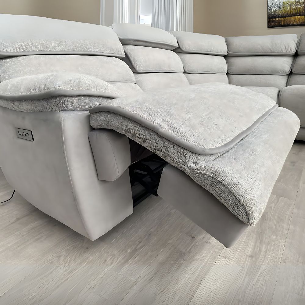 Lakelyn Modular Power Recliner Corner Sofa in Uk
