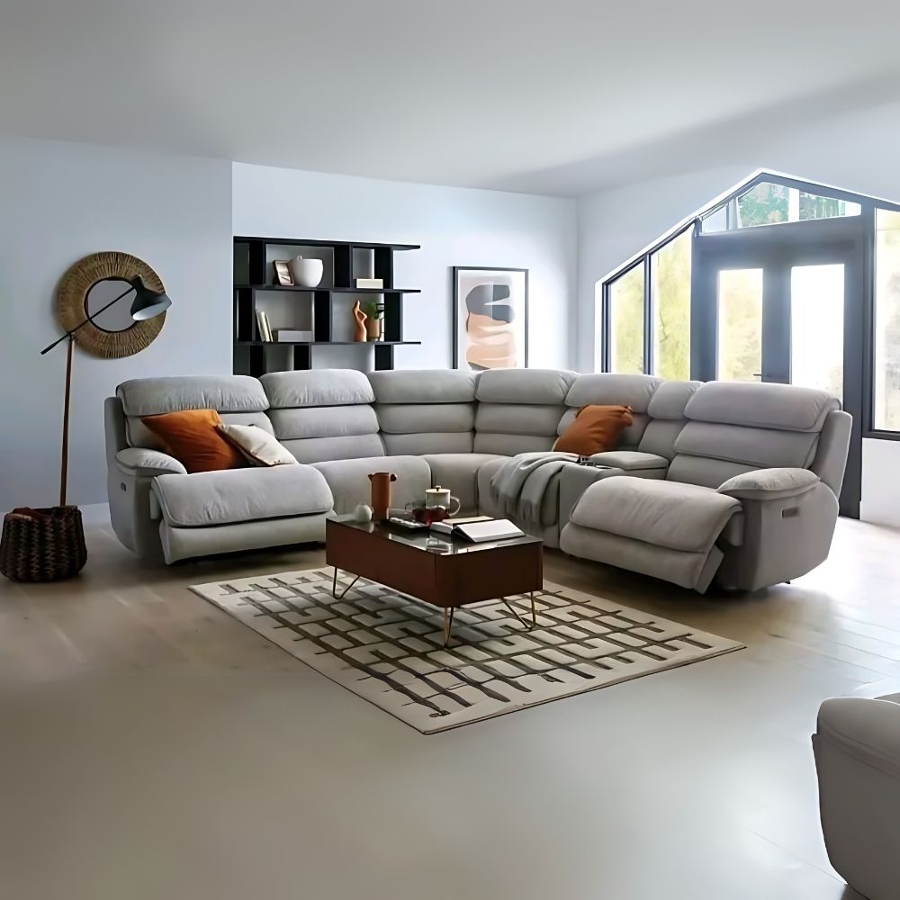 Lakelyn Modular Power Recliner Corner Sofa
