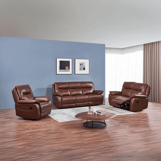 Rimini Cow Leather Sofa Range