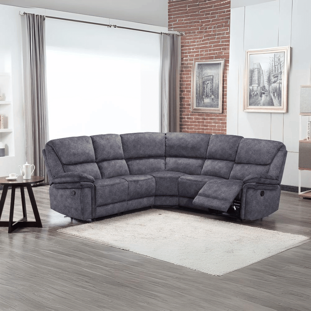 Milano Suede Recliner Corner Sofa Range