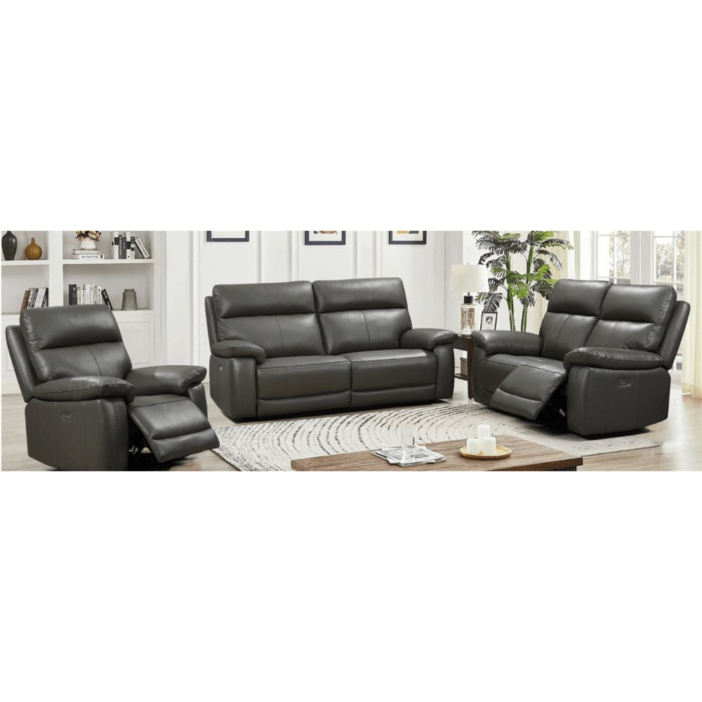 Brooklyn Cow Leather Electric Recliner Sofa Range
