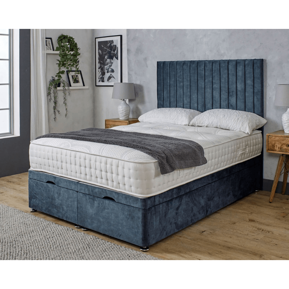 Imperial Ottoman Divan Bed Set + Prime Orthopaedic Mattress 3000 Pocket
