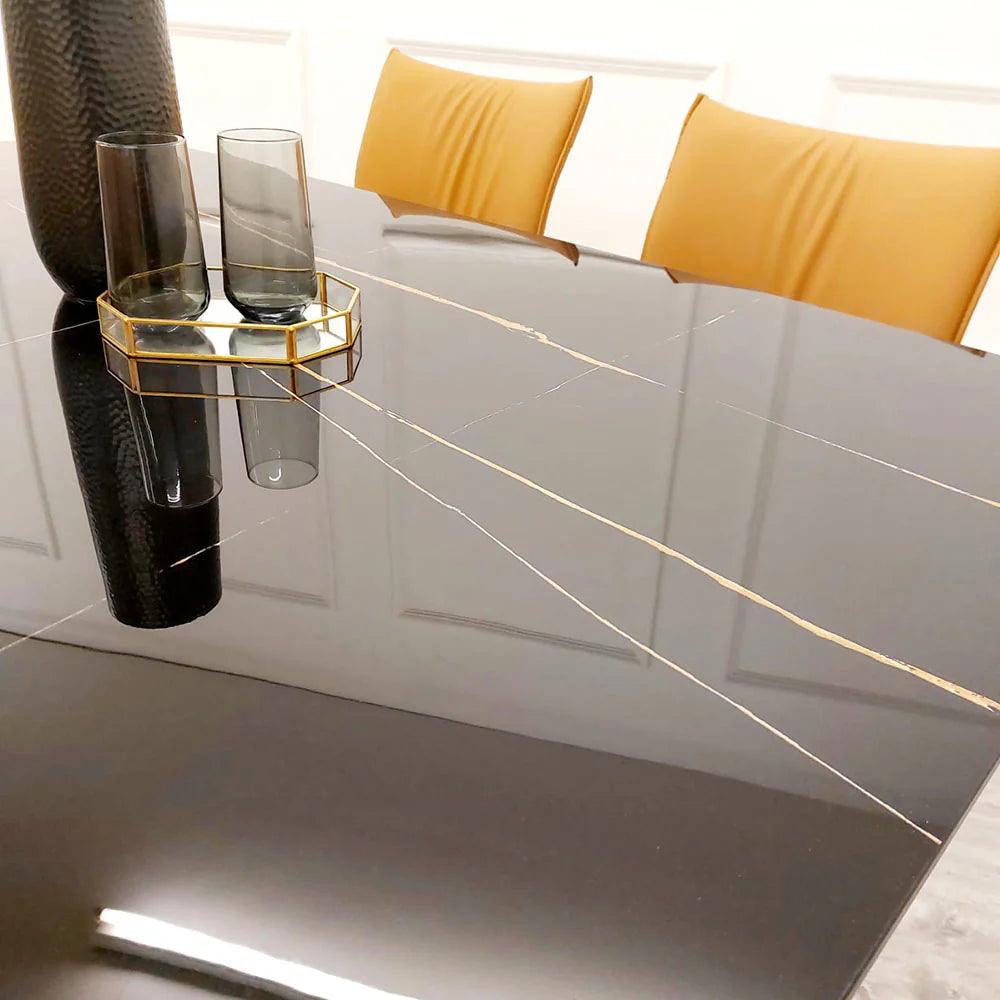 Apollo 1.6 Black Dining Table