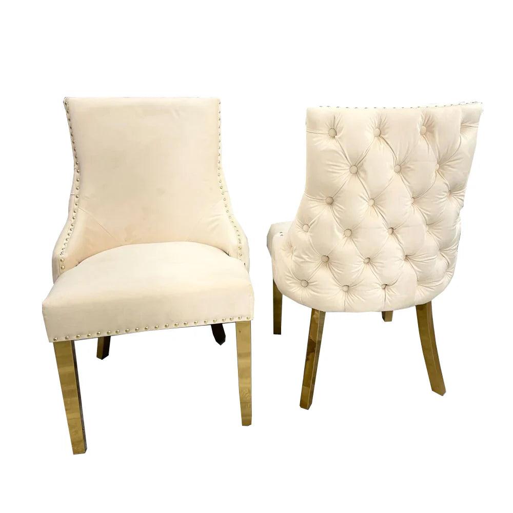 Lucien 180cm Gold Dining Table