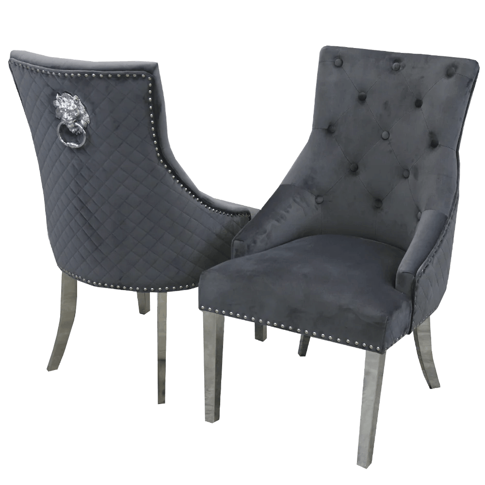 Bentley Chrome Dining Chair