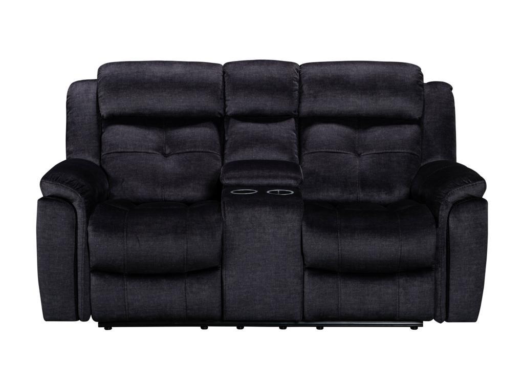 Texas Soft Fabric Manual Recliner Sofa