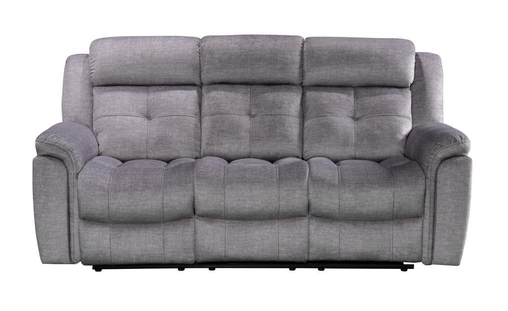 Texas Soft Fabric Manual Recliner Sofa