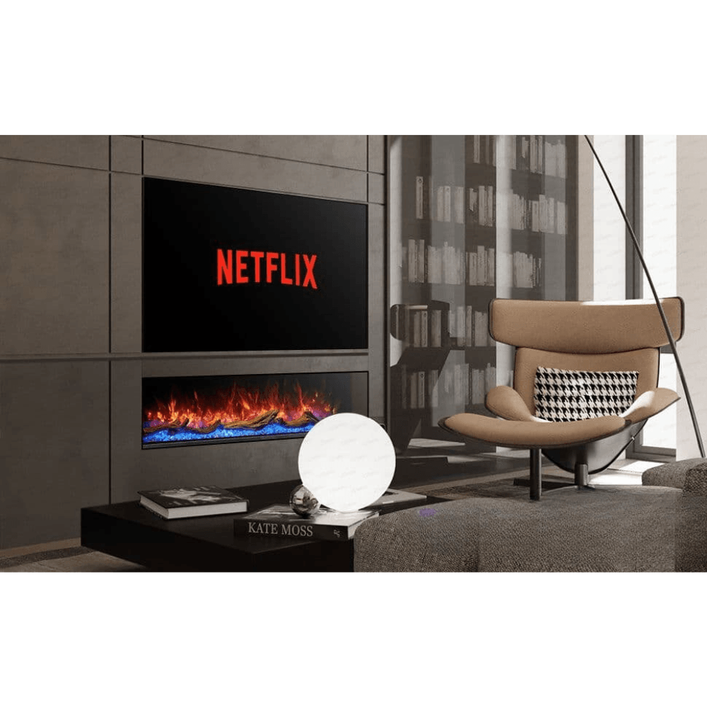 The Cullinan 50" 3D Widescreen Extra Deep 3 Sided Electric Fire