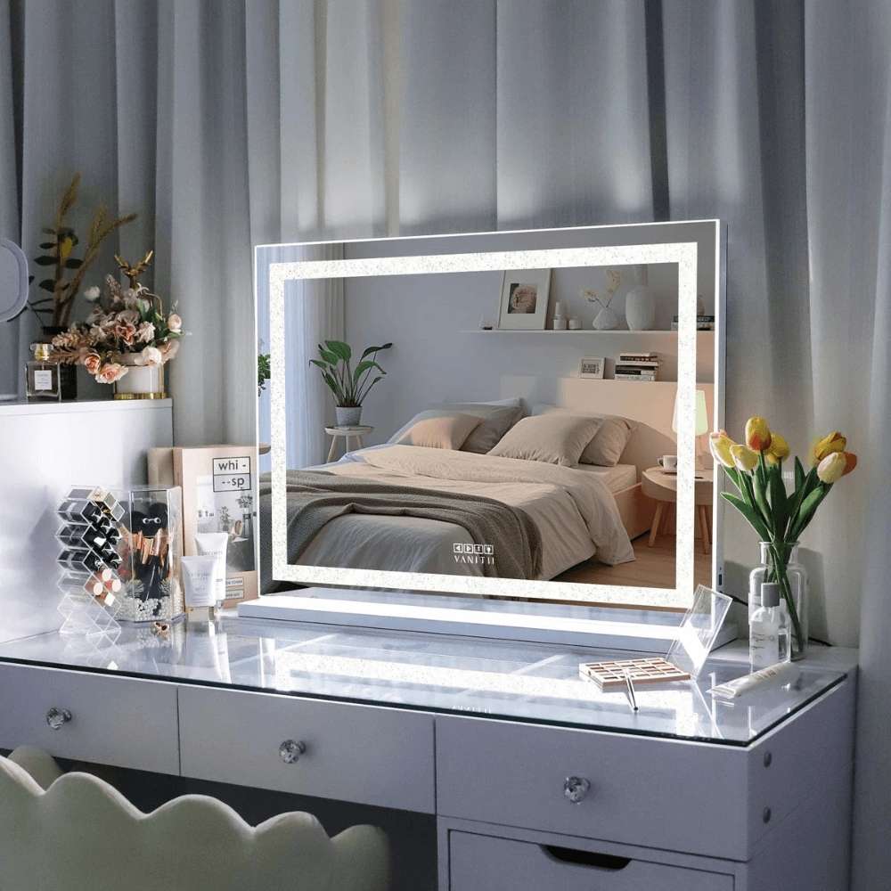 Luxury Crystal Hollywood Vanity Mirror