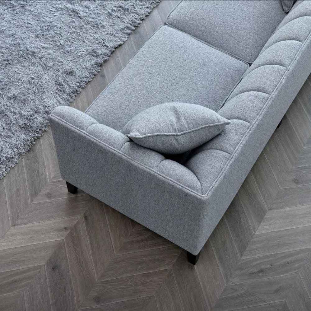 Aluxo Cooper 3 Seater Sofa in Dolphin Boucle UK