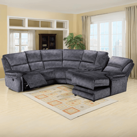 Milano Suede Recliner Corner Sofa Range