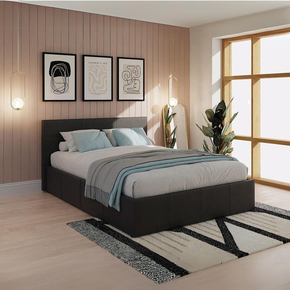 End Lift Ottoman Bed