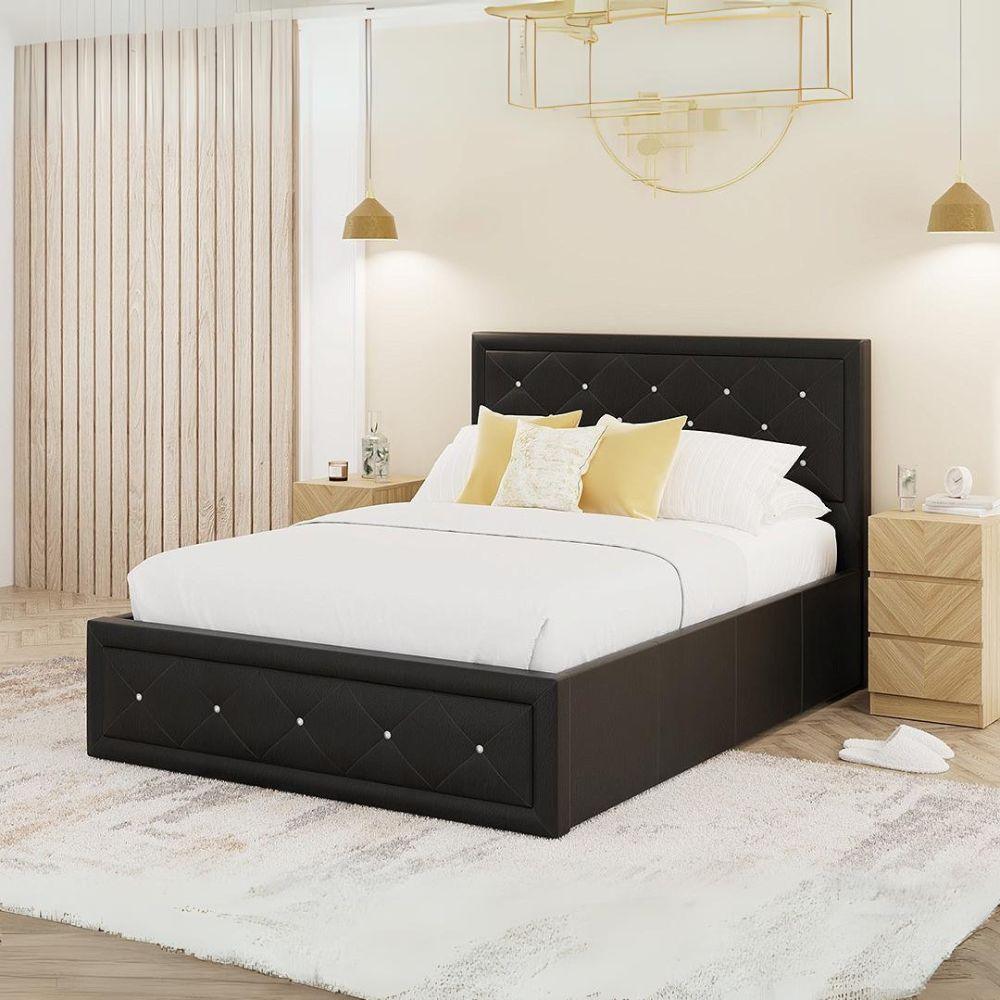 Hollywood Gas Lift Storage Bed