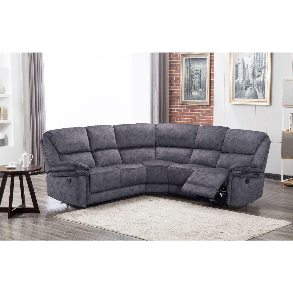 Milano Suede Recliner Corner Sofa Range