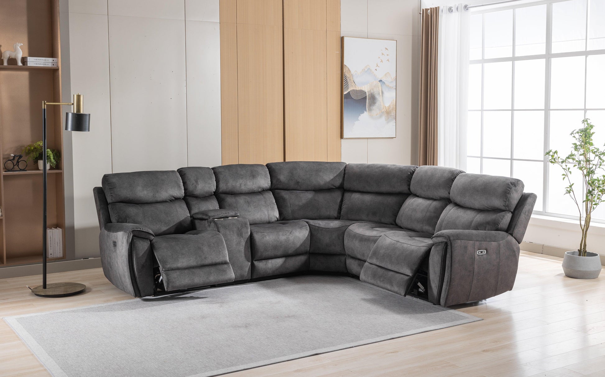 Seville Suede Recliner Sofa Range