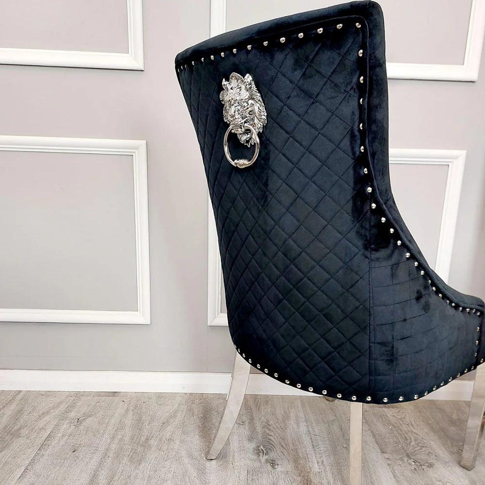 Bentley Chrome Dining Chair