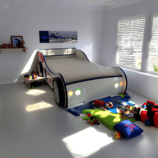 Supreme Energy Racing Car Kids Bed