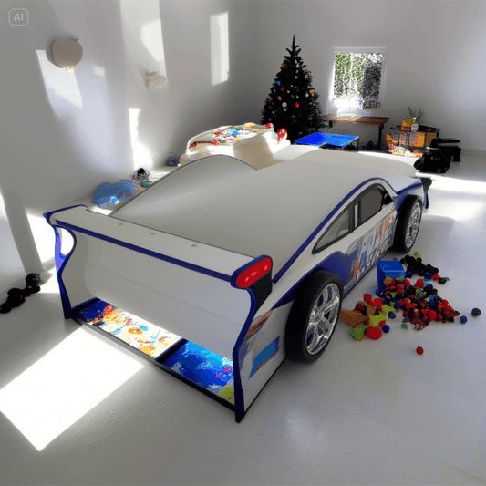 Police Car Kids Bed