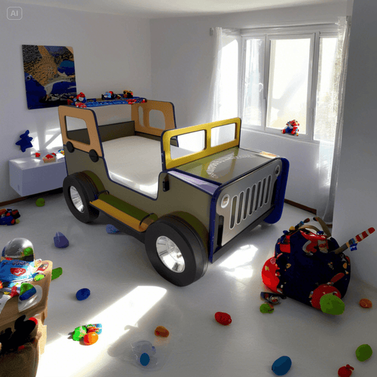 Commando Jeep Kids Bed