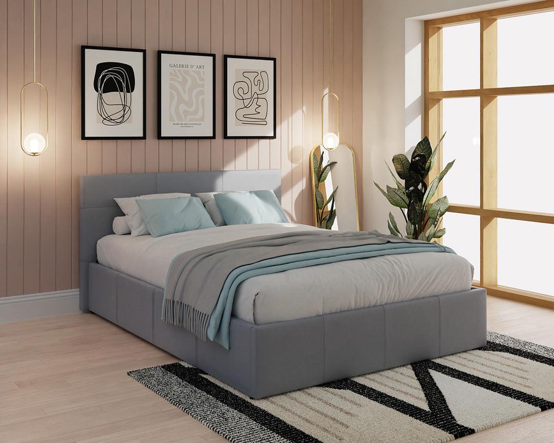 End Lift Ottoman Bed