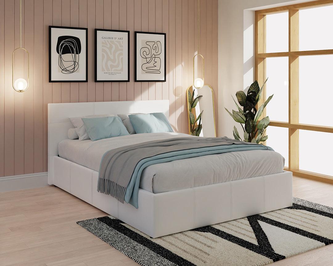 End Lift Ottoman Bed