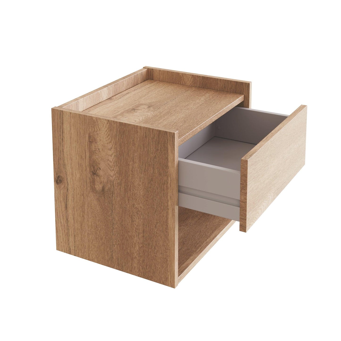 Harmony Wall Mounted Pair of Bedside Tables - Furniture Local