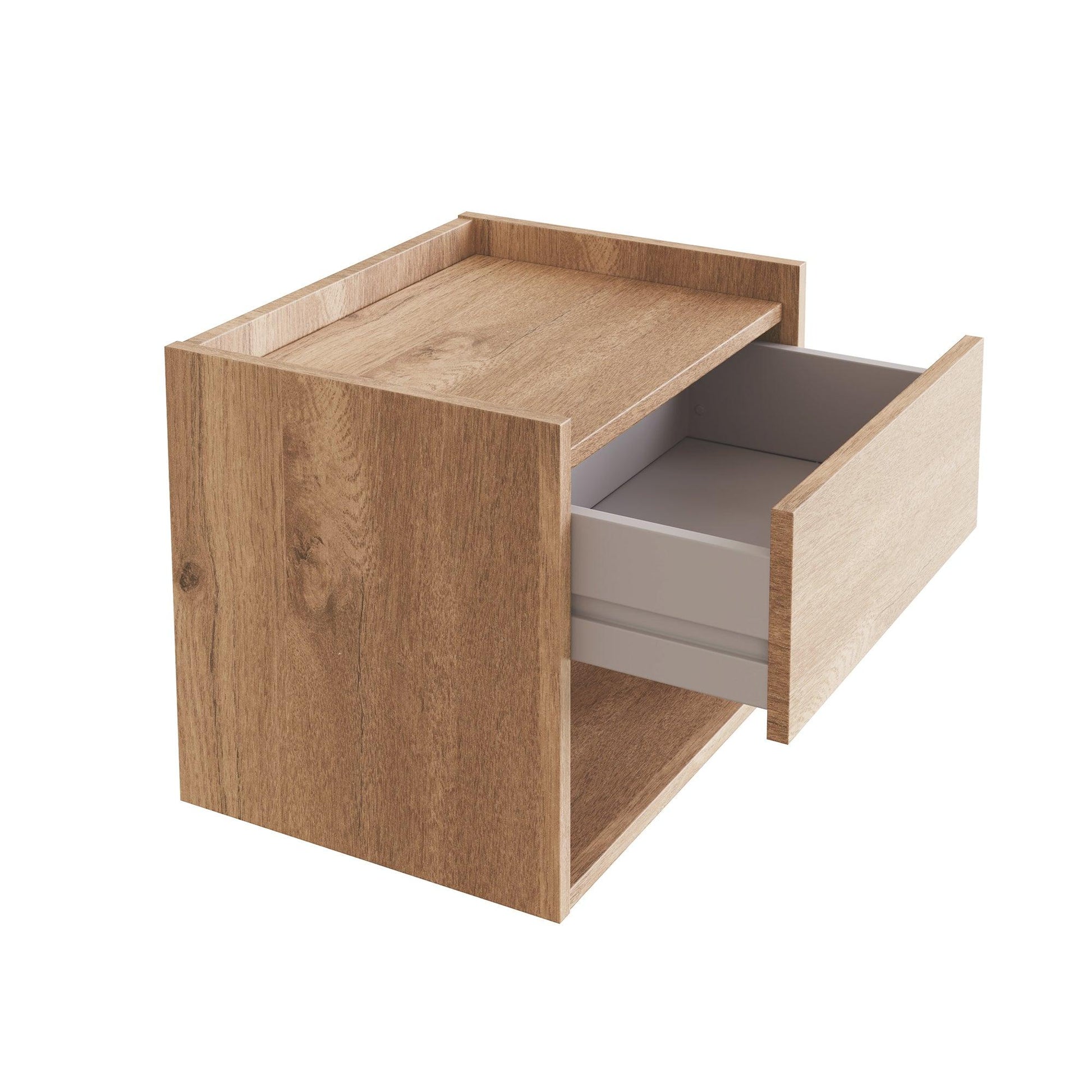 Harmony Wall Mounted Pair of Bedside Tables - Furniture Local